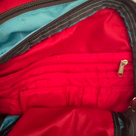 North Face Blue Recon Backpack - Hiking - School - Picture 5 of 7